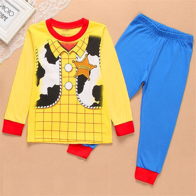 Children's Baby Boy Cartoon Home Service Suit